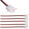10Pcs Practical No Welding Ribbon 2 Pin Led Strip Adapter PCB Connector Cable For 3528 Single Color
