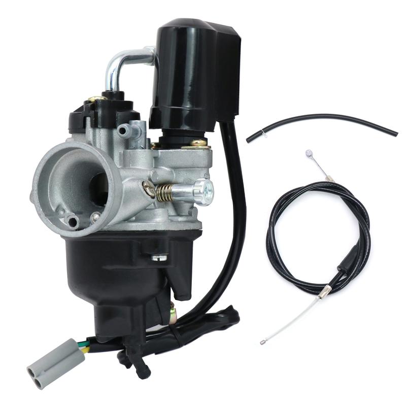 ZS Racing Motorcykelförgasare Dellorto PHVA 12 QD med E-choke för Piaggio Gilera