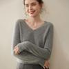 Women's V-Neck Cashmere Blend Sweater