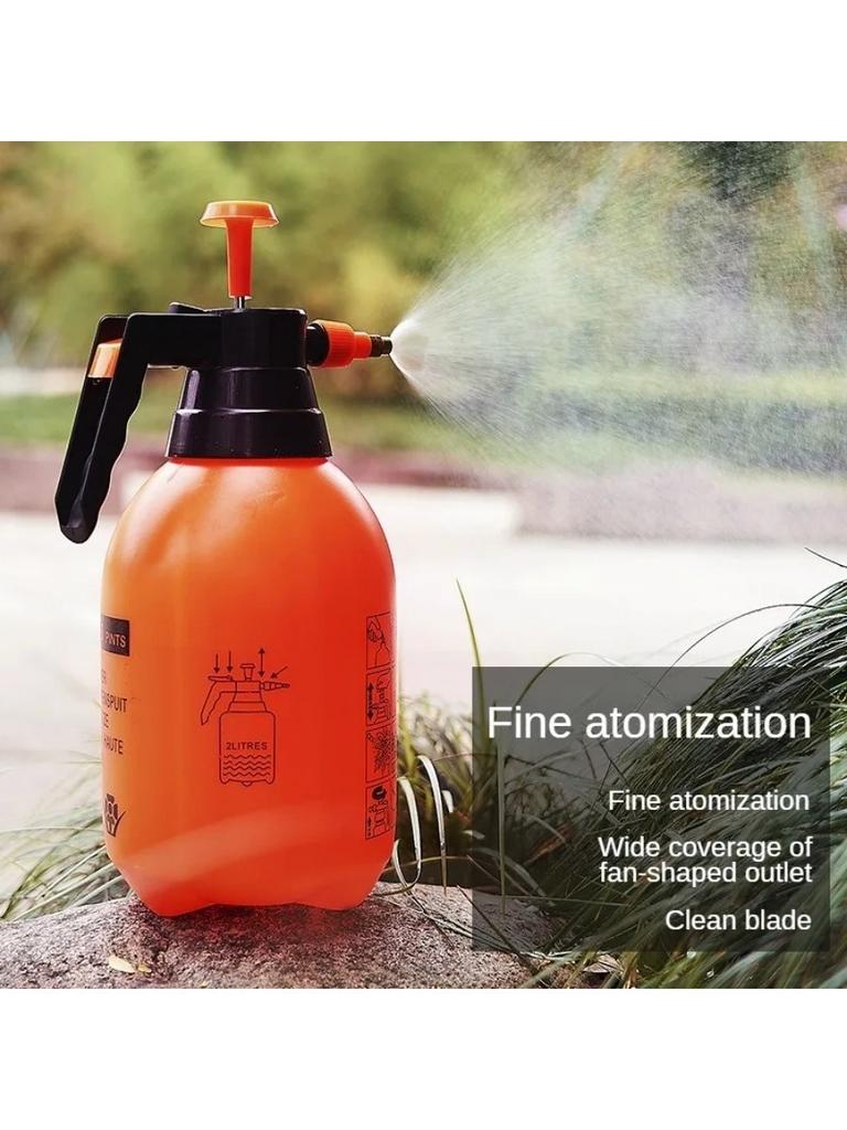 2L Gardening Watering Can Watering Pot Air Pressure Car Cleaning Handheld Watering Can