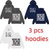 Spring Autumn Europe and America Y2K Trend Retro Hoodie Men's Women's Street Pullover Casual Vintage Sweatshirt Unisex Hoodie Top