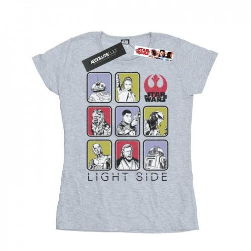 

Star Wars Womens/Ladies The Last Jedi Multi Character Cotton T-Shirt