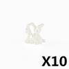 MOC Military Figures Accessories Building Blocks Helmet Night Vision Vest Knee Pads Tactical Belt Protective Mask Toys Kids J068