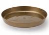 Gold Metallic Flowerpot Saucer 197x29 Cm Plastic