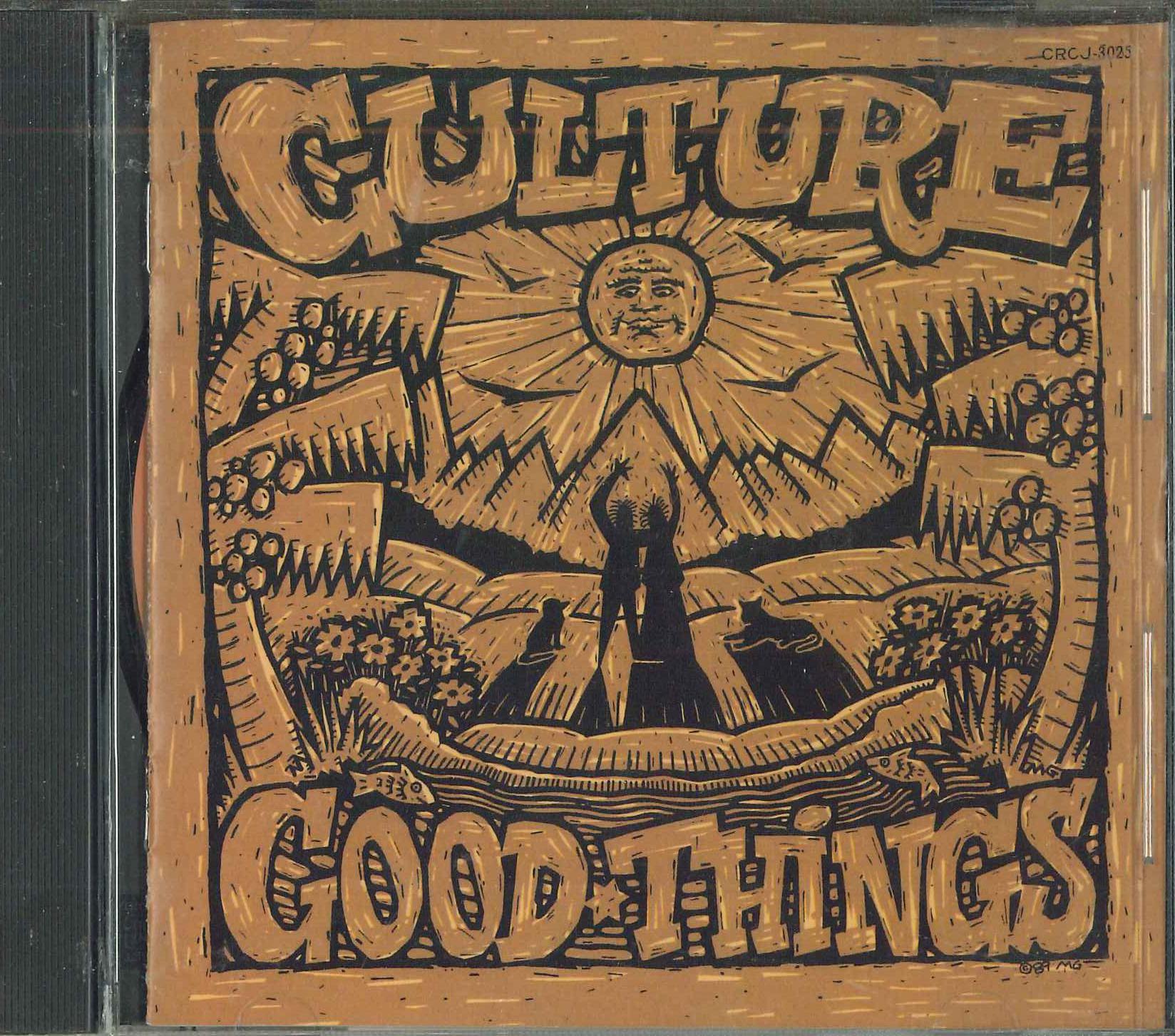 

CD CULTURE - Good Things CRCJ3025PROMO NIPPON CROWN Japan Obi Reggae, Ska & Dub Used