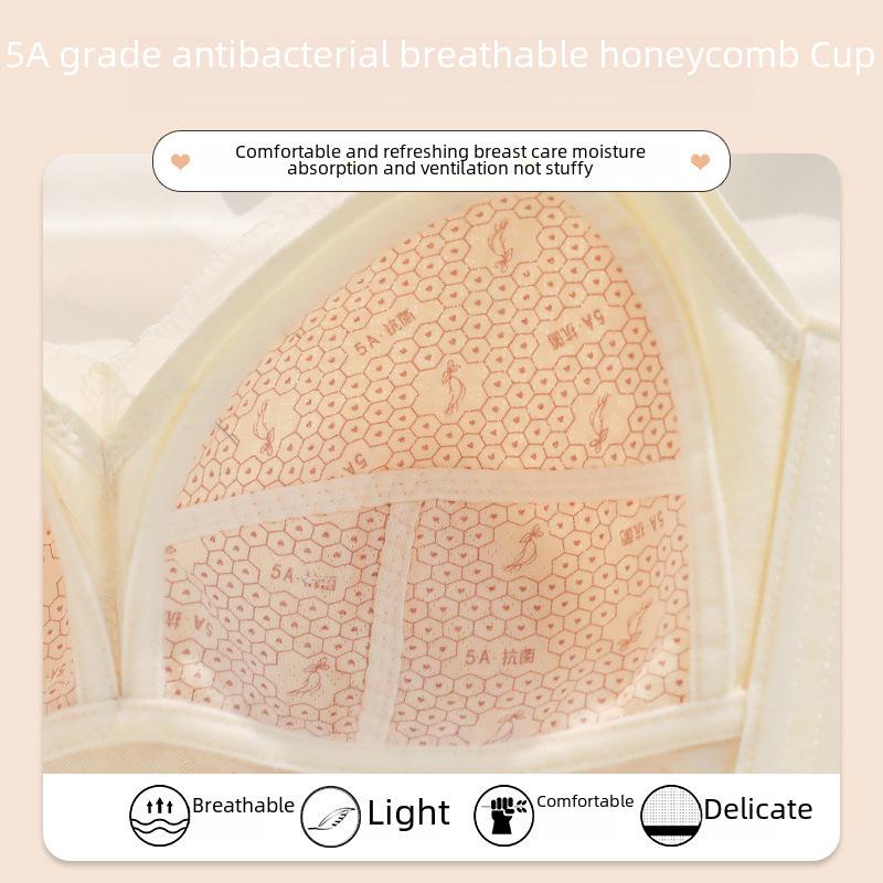 Summer Ultra-Thin Wireless Full Cup Bra: Enhances Shape & Prevents Sagging