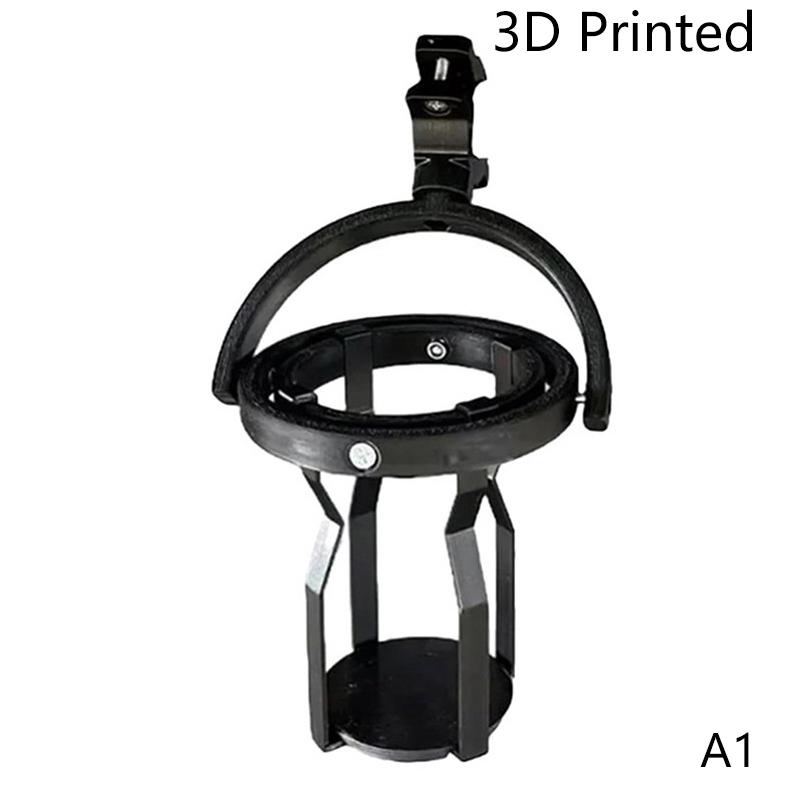 Gyroscopic Cup Holder 3D Printed Motorcycle Drink Holder No Spill Self Leveling Cup Holder Clamp Adjustable Hanging Cup Holder