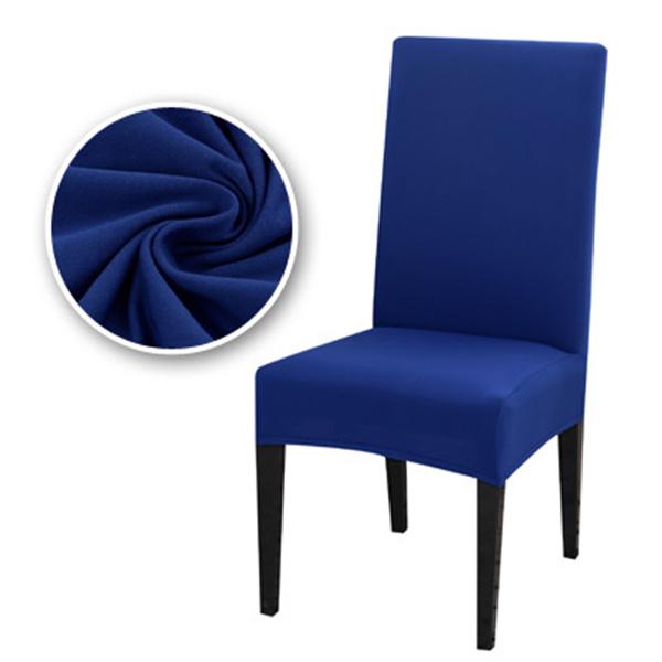 Slipcover Removable Anti-dirty Seat Chair Cover Spandex Kitchen Cover for Banquet Wedding Dinner Restaurant