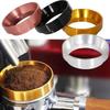 51/53/58mm Universeller Magnetischer Kaffee-Auffangring Spritzschutz Kaffee-Pulver Dosierring Verteilung Quantitatives Zubehör