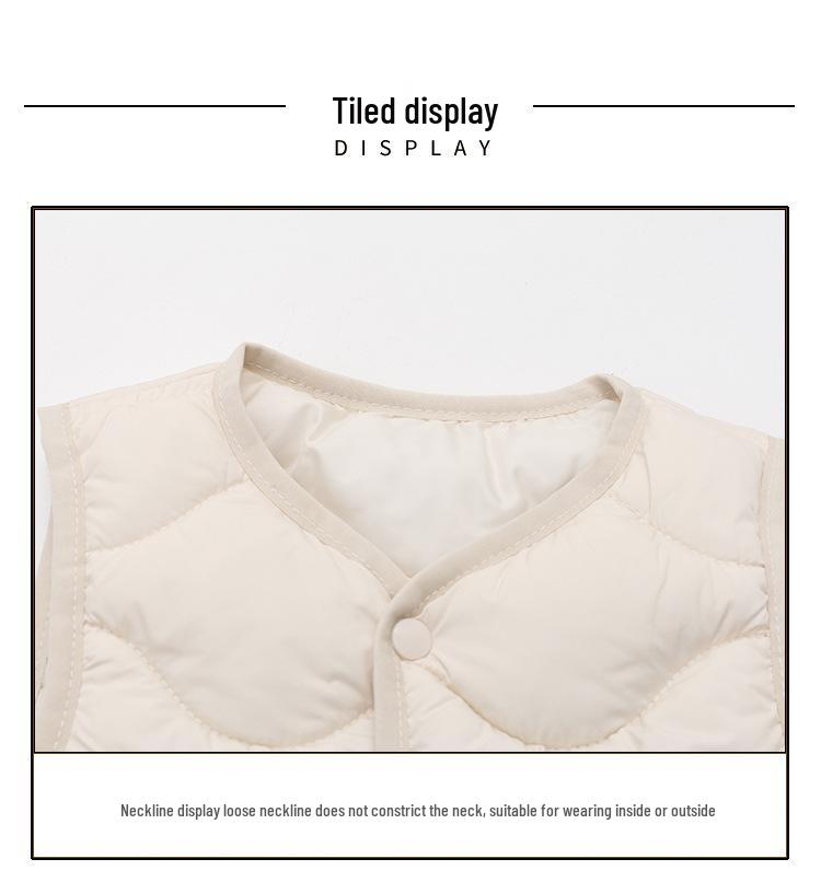 Autumn/Winter Kids' Cotton Vest - New Arrival