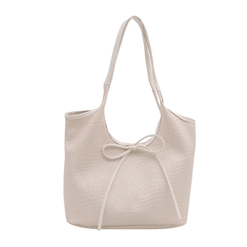 Woven bags women's bags fashion versatile shoulder handbags niche design retro armpit bags