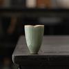 Retro celadon teacup Kung Fu tea set creative pure handmade home small smelling cup drinking tea master cup tasting tea cup