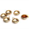 Pure Brass Small Diya, Akhand Diya For Pooja Room, Gold - 3.75 X 3.75 X 1 Inch