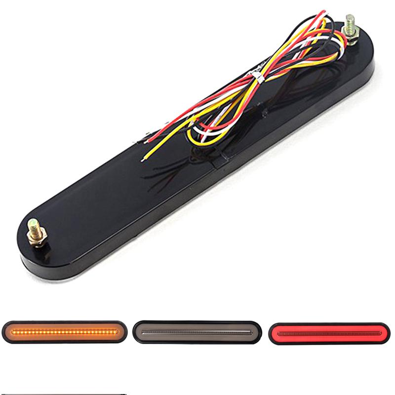 1X 100-Led Flowing Reverse Brake Turn Signal Rear Tail Light Car Truck Trailer