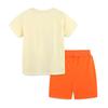 Boys' Suit Knitted Cotton Short-sleeved T-shirt Two-piece Suit Children's Sports Suit