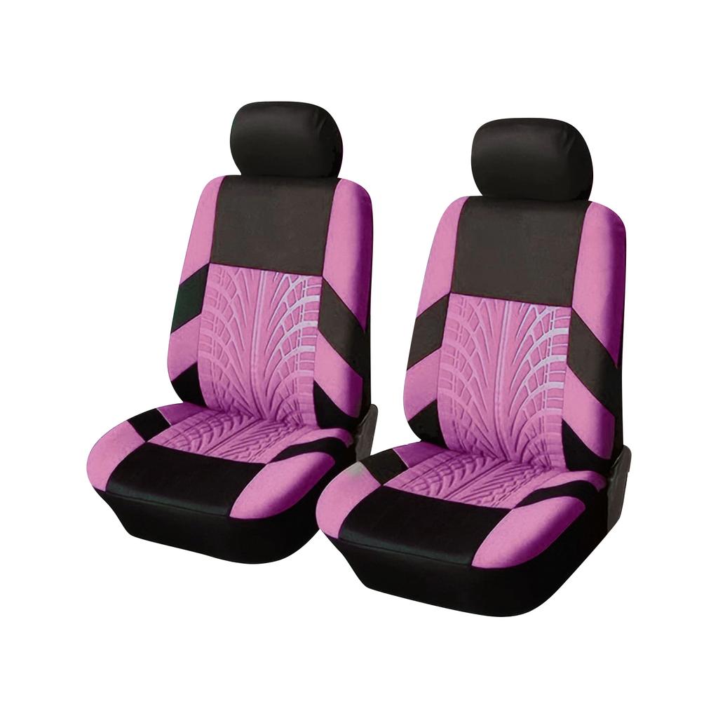 Car Seat Covers Full Set Front Split Rear Bench For Car Universal Cloth SUV Sedan Van Automotive Interior Covers