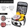Sports Soccer Ball Insulated Lunch Bag for Women Children Leakproof Food Boxes Thermal Lunch Box Tote