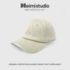 25 Early autumn new woolen cap women's warm face small couple sunshade baseball cap