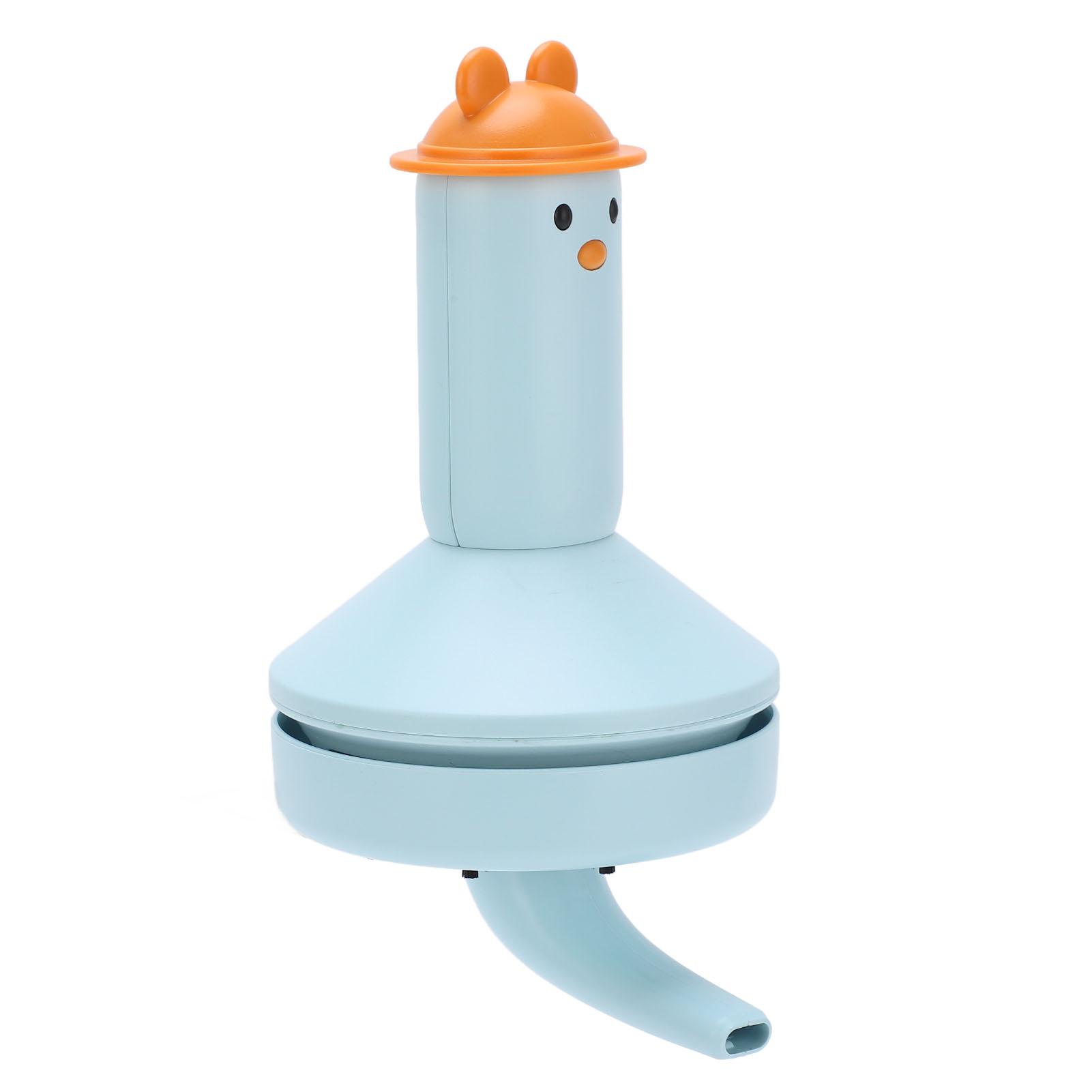 

Desktop Vacuum Cleaner USB Charging Mini Handheld Portable Table Dust Confetti SweeperBlue синий