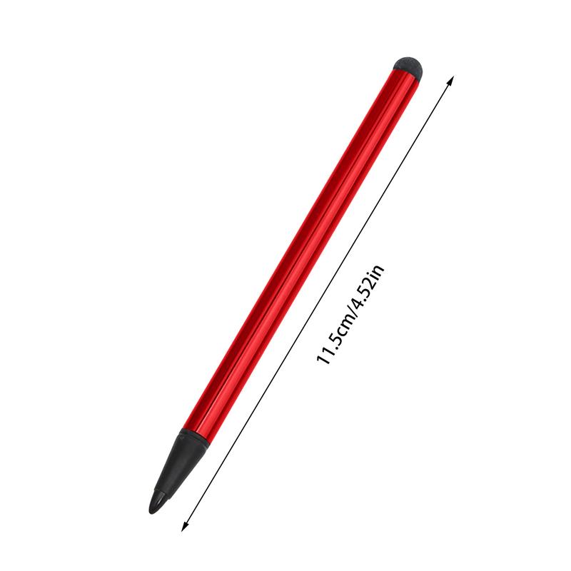 Zestaw 3 szt. Pióro Stylus 2 w 1 Pojemnościowy Rezystancyjny Ekran Dotykowy Ołówek Uniwersalny Telefon Tablet Pióro do Rysowania Dla iPhone Dla Samsung PC Stylu