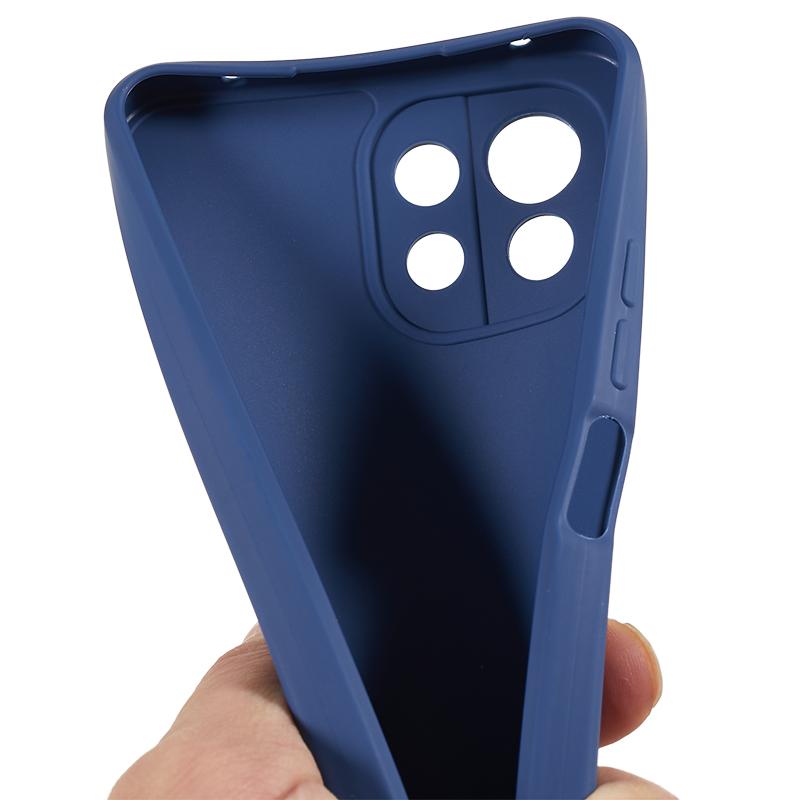 For Xiaomi 11 Lite 5G NE/Mi 11 Lite 4G/5G TPU Phone Case Precise Cutout Straight Edge Back Cover
