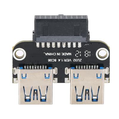 Onboard USB3.0 To USB Female 19PIN  20PIN To USB Female USB Extension Adapter