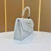 Kleid Vielseitige Clutch-Tasche, Modische Schleifen-Abendtasche, Pailletten-Kettenbeutel