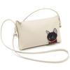 Kitamura Cat Shoulder Bag P-0683 Women's Beige (Black Cat) 50503