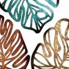 3 Pieces Palm Leaves Wood Art for Living Room And Garden