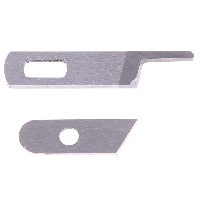 Upper & Lower Knife Blade #412585,550449 Fit For Singer Serger Machine 14Cg754