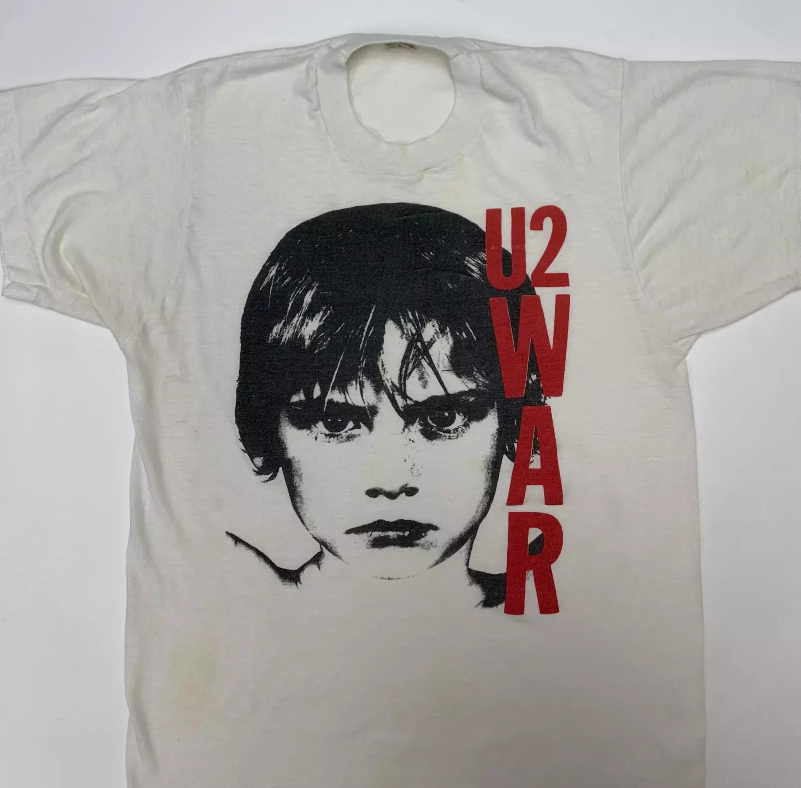 U2 War Band Музыкальная Футболка Мужская Женская Футболки Топ Полный Размер S-4XL XL