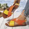 Mode Sommer Neu Ausgehöhlt Trend Retro Damen Schuhe Damen Leichte Sandalen Damen Lässig Farblich Passend Damen Schuhe Sandalen Damen