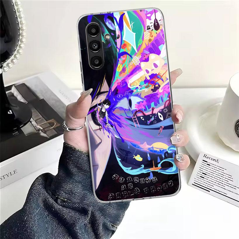 Game O-Omori Cartoon Phone Case For Samsung Galaxy A13 A14 A15 A16 A17 A53 A54 A55 A56 A57 A33 A34 A35 A36 A37 A23 A24 A25 A26 G
