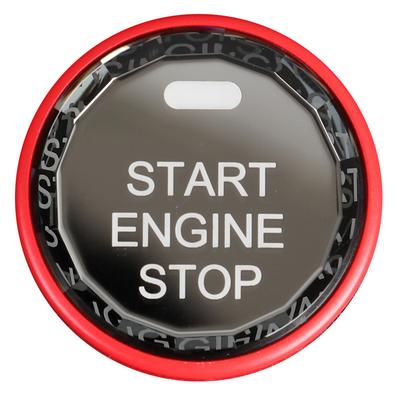 Auto Innen Zubehör Kristall Start Stop Motor Zündung Abdeckung Taste Fall Für Toyota Camry RAV4 CHR Yaris Alphard Corolla
