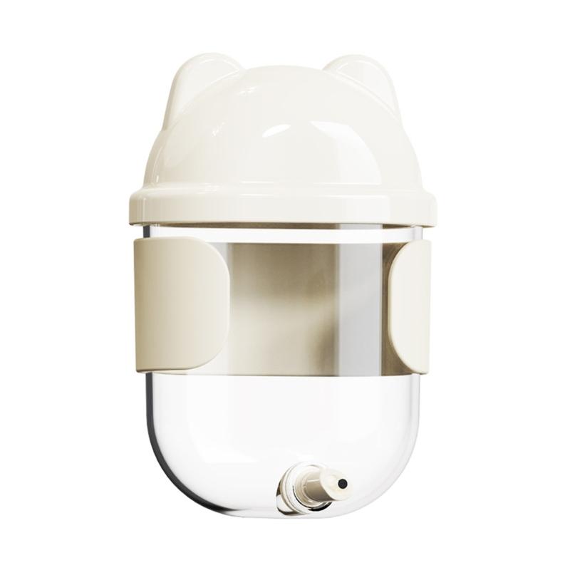 Automatic Water Feeder Water Bottle for Parrots with Gravities Pin Mechanism Watering Supply for Small Bird Cage Use