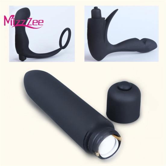 Mizz Zee vanntett elektrisk vagina bærbar 10 hastigheter for vibratormassasjepar kvinner
