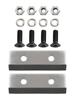 781-0490 Shredder Chipper Blade Replacement for 240640 240645 Fits OEM 981 781 with 3 3/8 Length 1/4 Width 7/8 Center Bolt