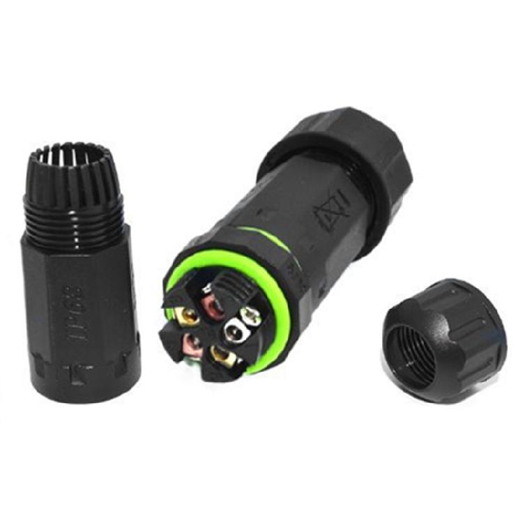 

M16 Cable Connectors IP68 2Pin 3Pin 4Pin 5Pin 400V 17.5A Waterproof Connectors
