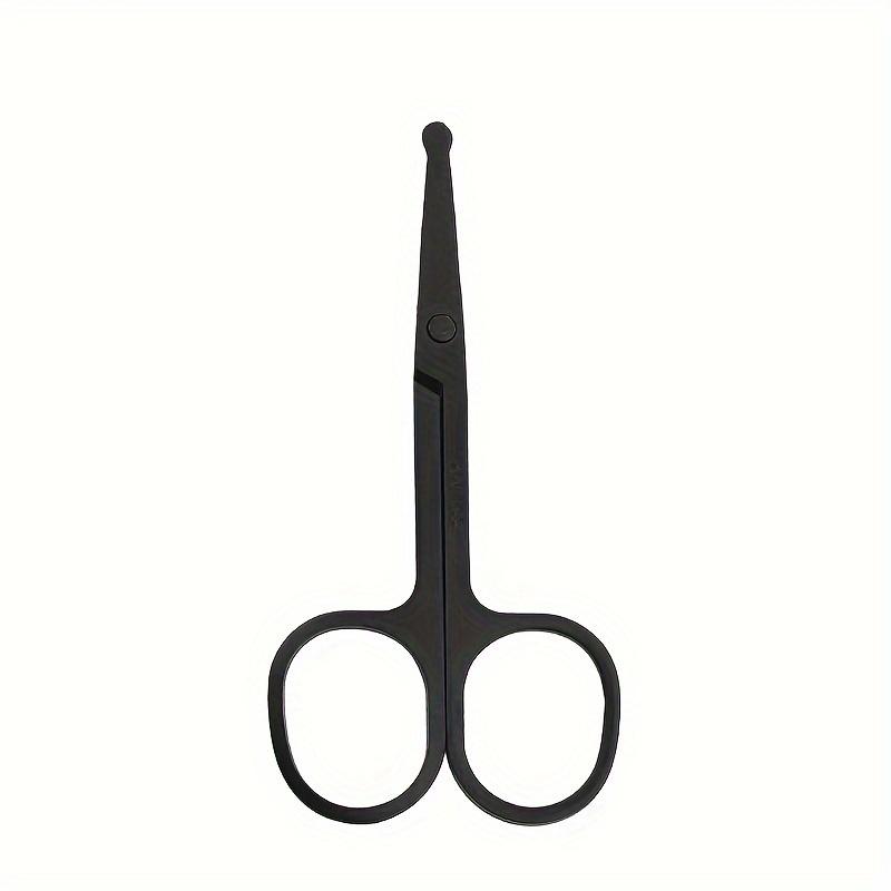 Pet Safe Round-Tip Stainless Steel Scissors - Dog And Cat Eye Trimming, Easy to Clean - 1pc Pet Scissors