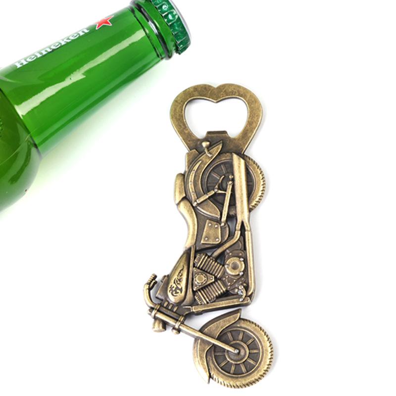 1pc Motorbike Bottle Openers, Zinc Alloy Motorcycle Bottle Opener Imitation Retro Motorcycle Beer Bottle Opener