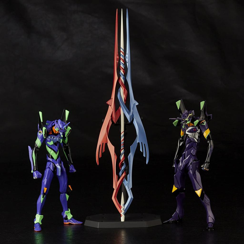 Evangelion Evolution Evangelion Einheit 01 Evangelion Einheit 13 Speer des Gaius Bemalte bewegliche Figur EV-EX & + Nicht maßstabsgetreues ABS&PVC