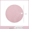 Saikeyou Round Silicone Honeycomb Trivet & Table Mat