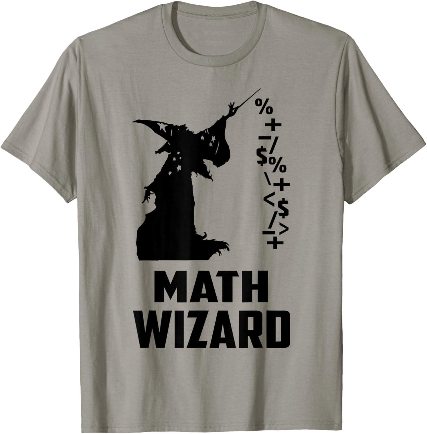 Math Wizard Funny Math Shirt For Math Lovers T-shirt M