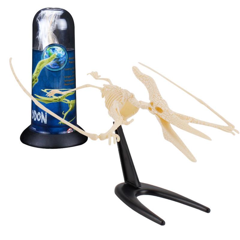 Realistic Archaeological Dinosaur Skeleton Model Diy Assembly Kit For Kids Toys