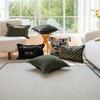 Nordic Style Jacquard Embroidered Pillowcover Hotel Home Sofa Cushion Cover Living Room Bedroom Bedside Pillow Covers Zipper Is Easy To Disassemble