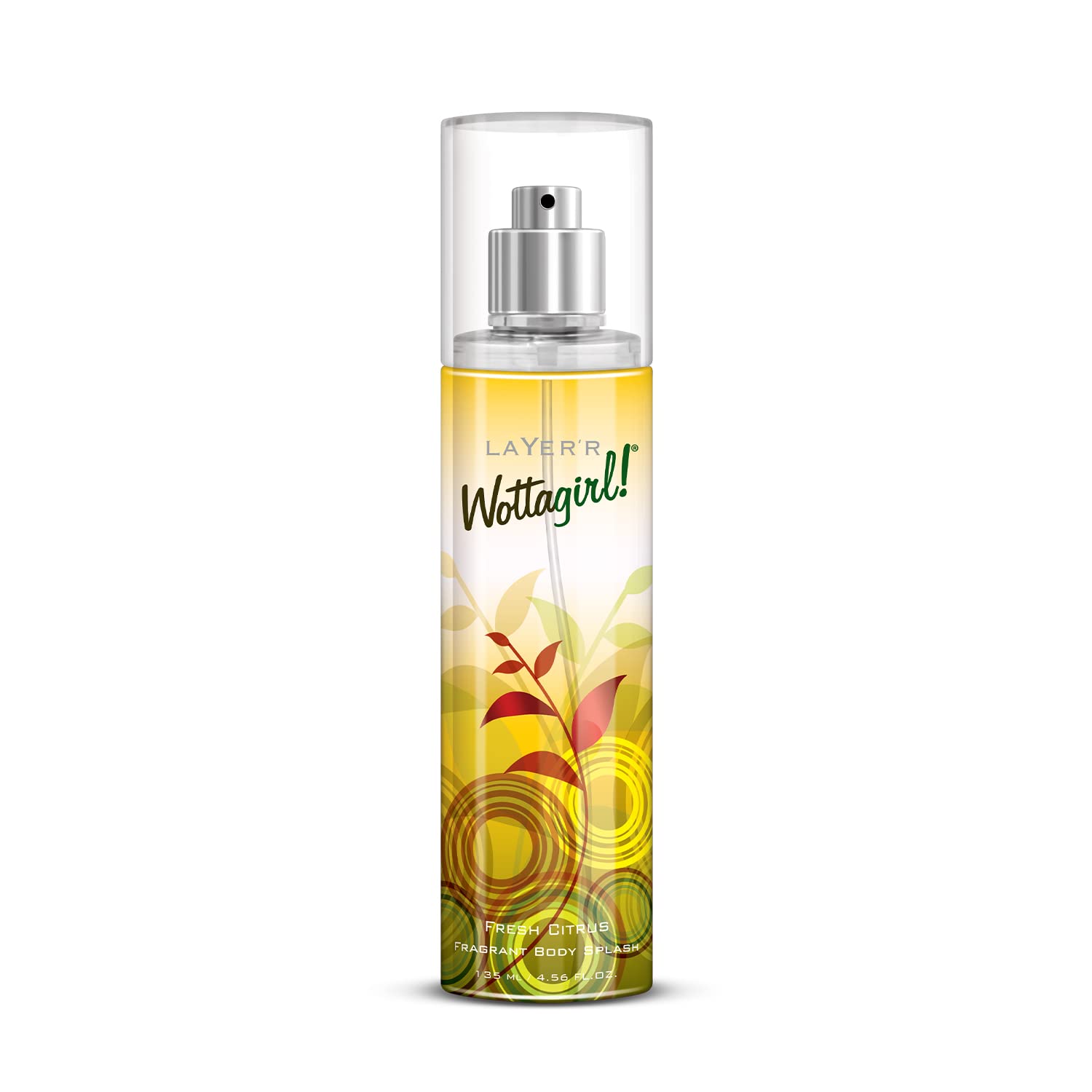 

Layer r Wottagirl Fresh Citrus Body Splash for Women, 135ml