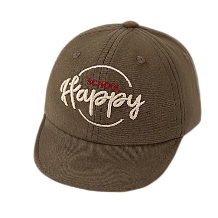 Cute Bear Kids Baseball Cap With Sunshade For Spring Autumn Playtime