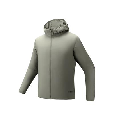 Training Series Simple Zipper Solid Color Versatile Hooded Sports Jacket Men Jacket 952537613-4