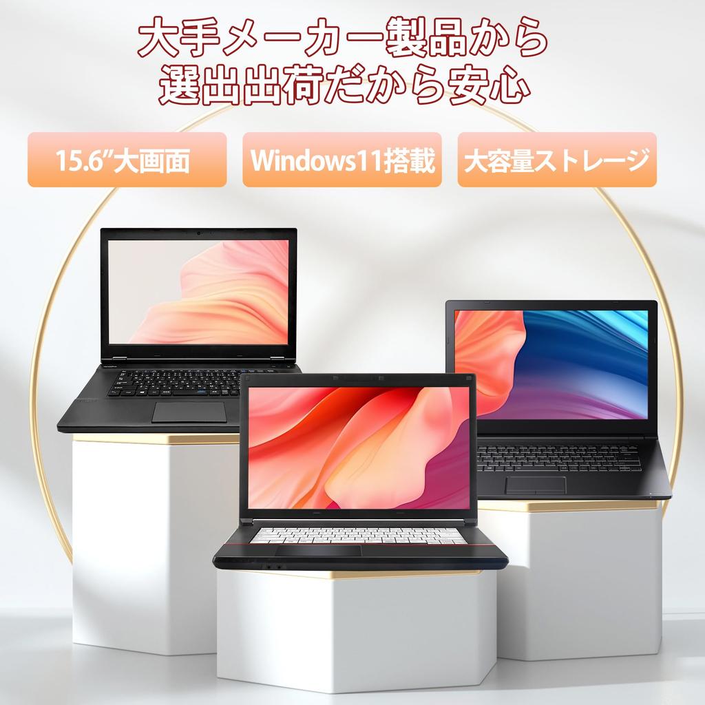 Used Laptop Windows 11 PC Japanese Keyboard Celeron 8GB 128GB Wireless Mouse Included Webcam Bluetooth HDMI Used Laptop 15.6-inch / / / CPU / Memory