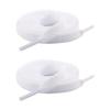 1 Pair Flat Sneaker Shoelaces 8mm Wide Polyester Replacement Multicolored Laces for Trainers and Casual Shoes Strings